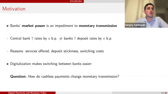 【讲座回顾】北大数字金融Workshop第三讲 | Sergey Sarkisyan: 数字支付与货币政策传导