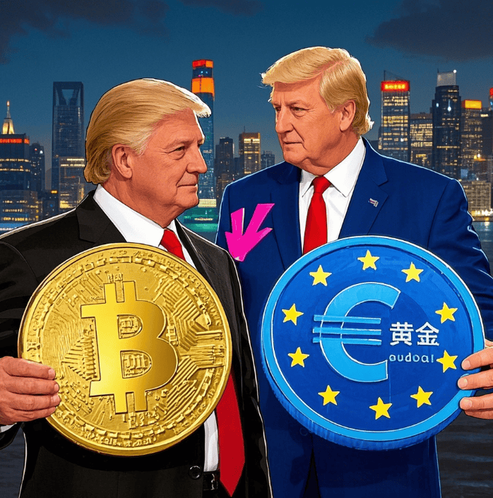 特朗普 “数字黄金” 计划 VS 欧洲数字欧元：谁将主导未来货币体系？