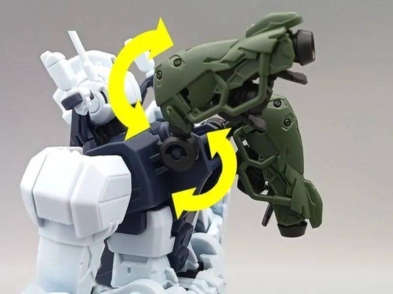 新品：HG 1/144 勇士 波卡塔机(GQ)官方实物介绍放出