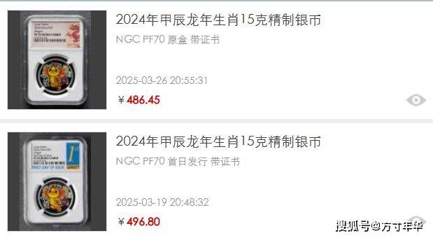 一币爆火，多枚升天！这些龙题材纪念币行情猛涨！